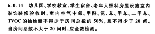 海南省學(xué)校室內(nèi)空氣檢測要求！！！